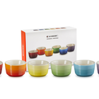 Stoneware Rainbow Set of 6 Mini Ramekins image number 1